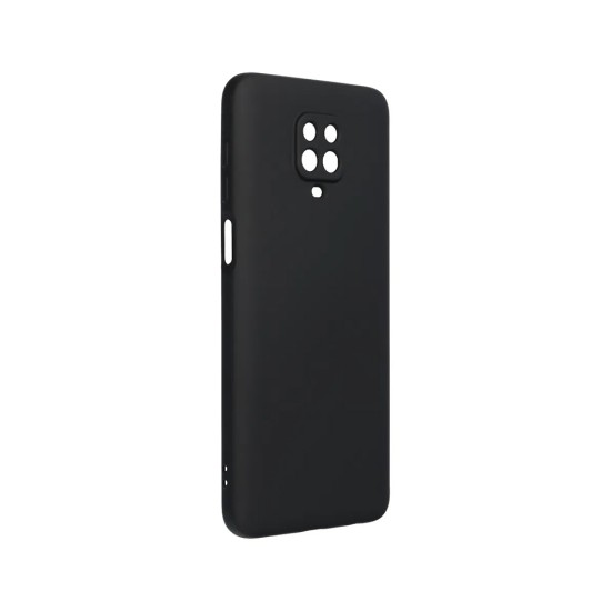 Silicone Case with Camera Shield for Xiaomi Redmi Note 9s/Note 9 Pro Black